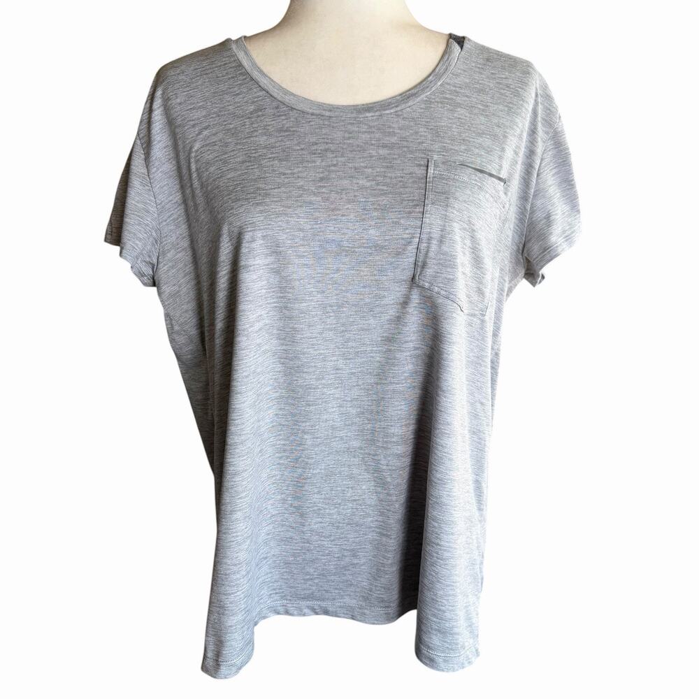 Outdoor Research Chain Reaction Womens S/S T-Shirt Gray M Athleisure Athletic